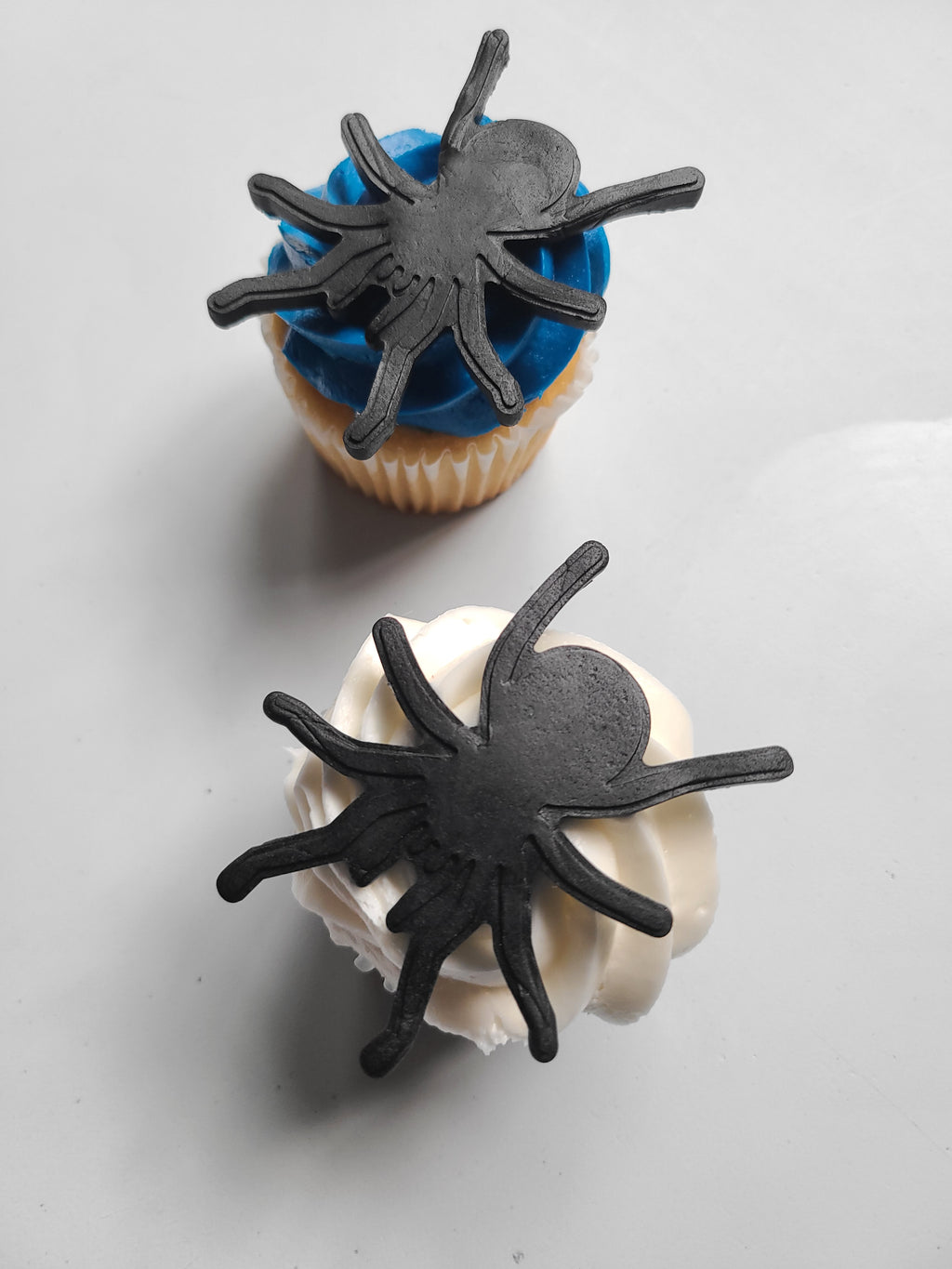 Handcrafted Fondant Spider Cake Toppers