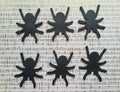 Handcrafted Fondant Spider Cake Toppers