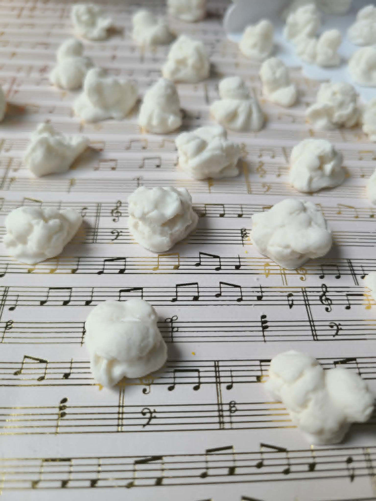 Realistic Plain Fondant Popcorn | Edible Cake & Cupcake Decorations